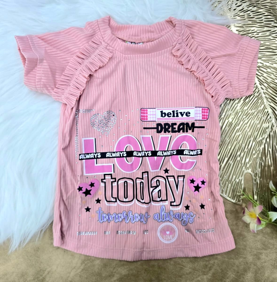 Blusa para niña "Love today"