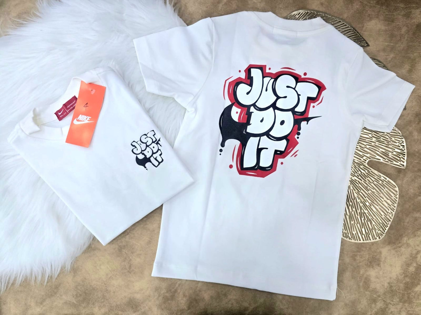 Camiseta para niño estampada "Just do it"