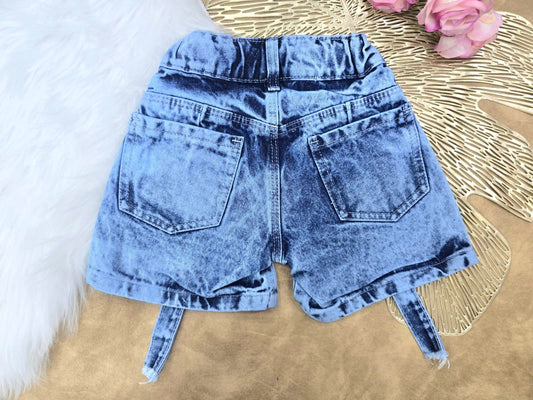 Short para niña tipo cargo