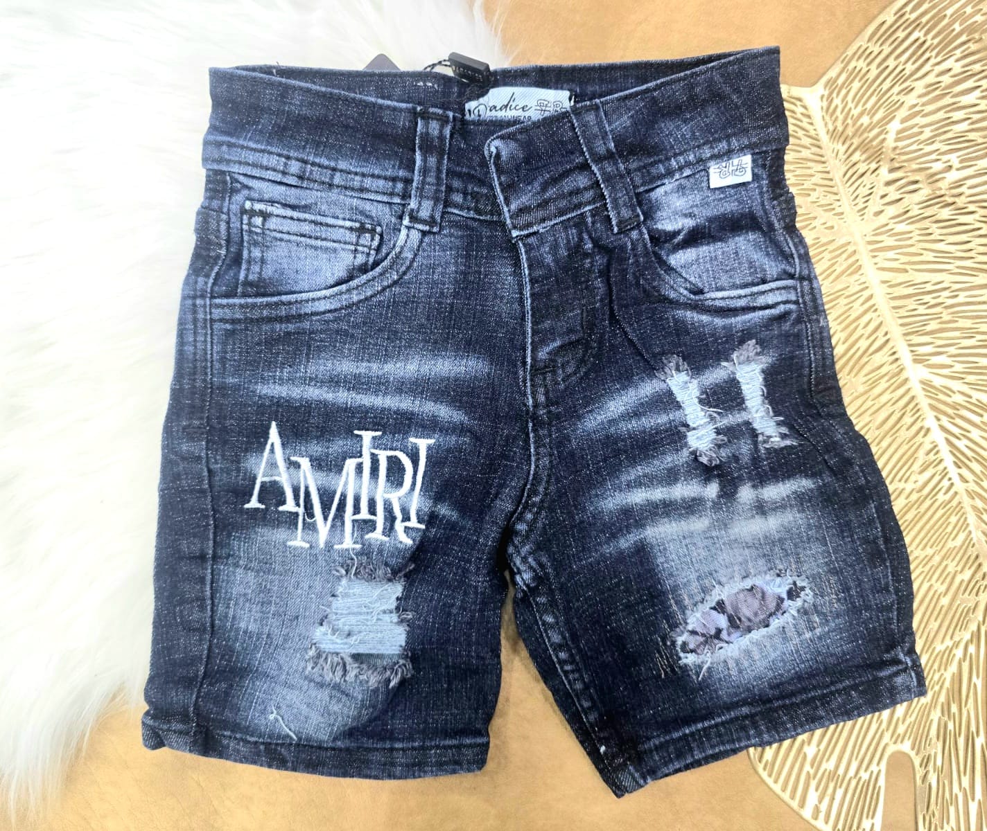 Bermuda para niño en jean