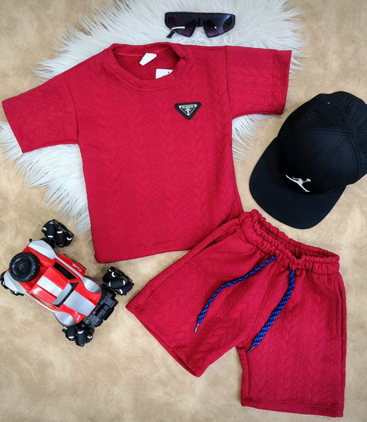 Conjunto deportivo para niño corto