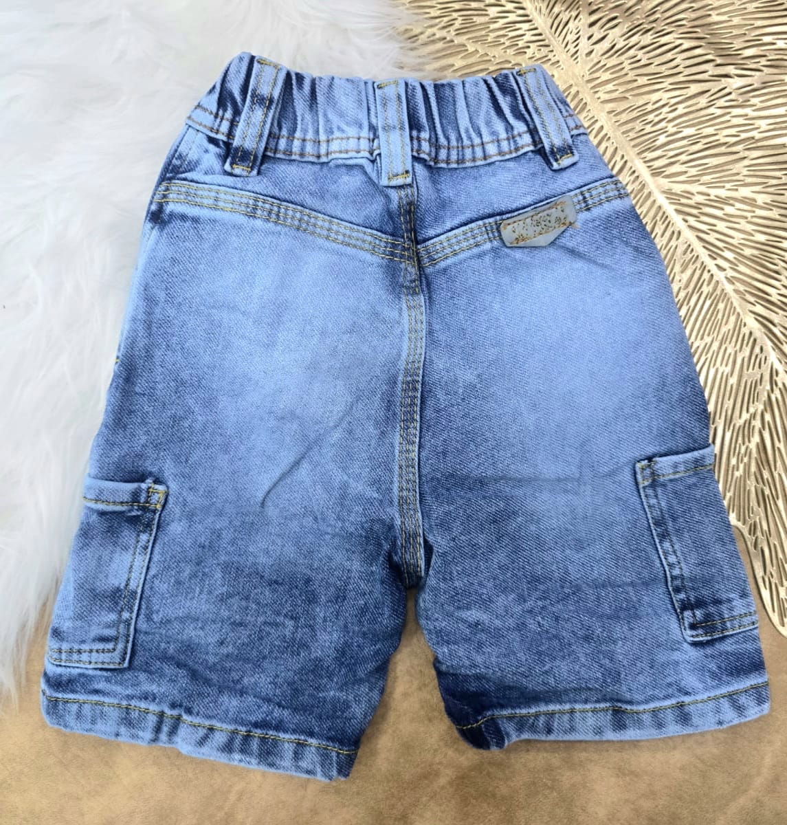 Bermuda para niño cargo oversize