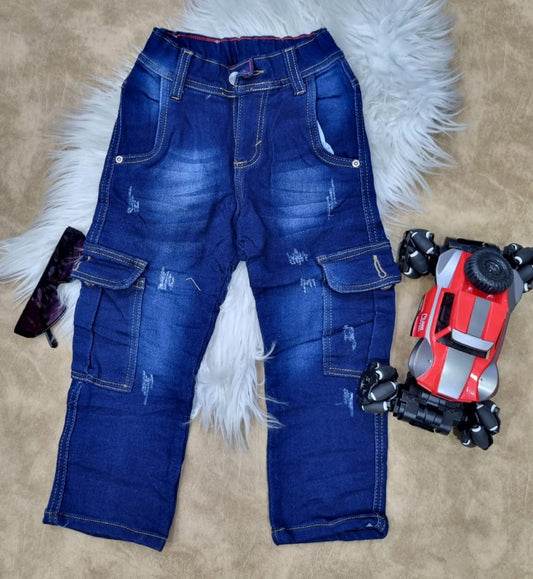 Jean para niño tipo cargo
