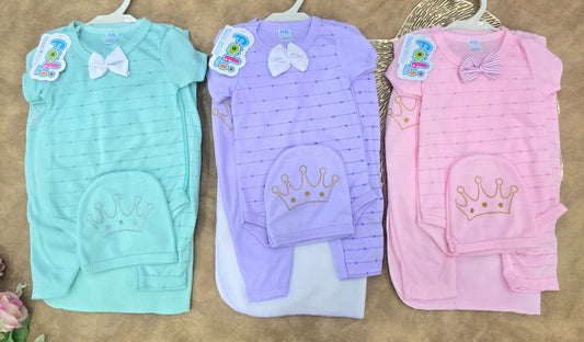 Ajuar bebé niña (7 piezas)
