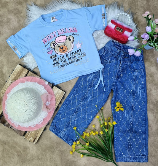 Conjunto para niña west bears