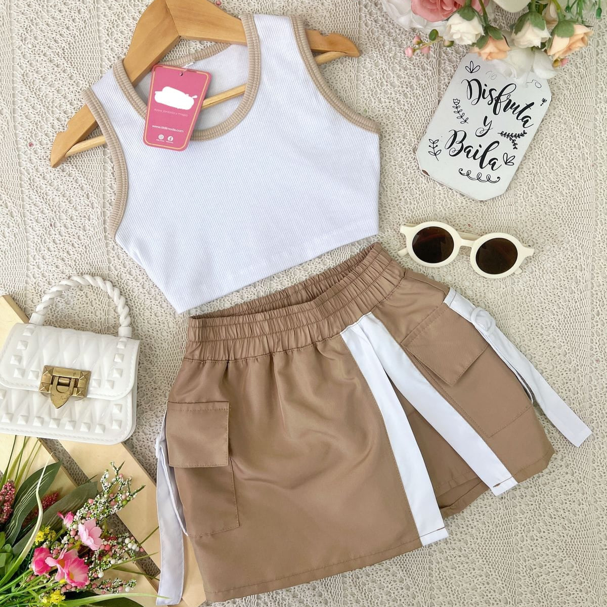 Conjunto para niña Sporty Chic 2 piezas