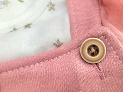Conjunto bebé niña overol (2 piezas)